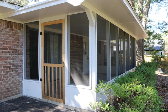 view of property entrance