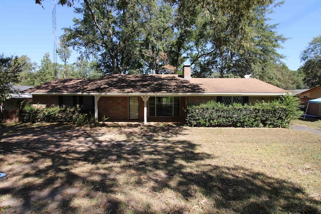 view of ranch-style house