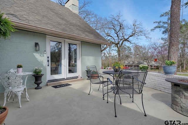 view of patio / terrace with outdoor dining space