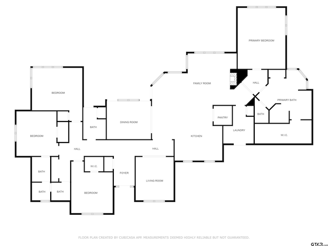 7031 Ridge Place Cir, Tyler, TX 75703 - view of room layout