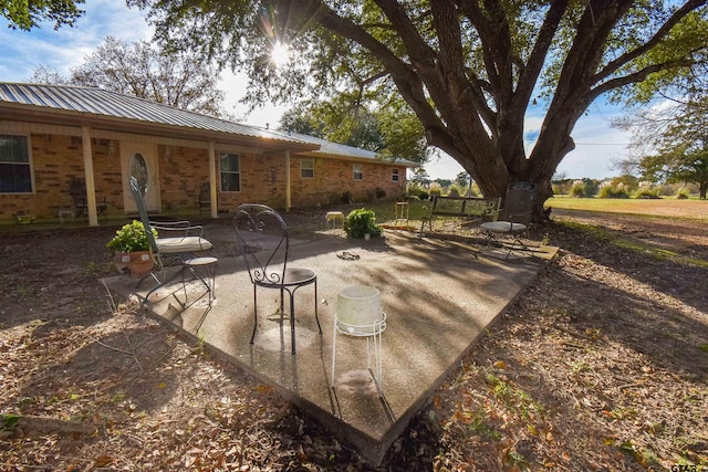 view of patio