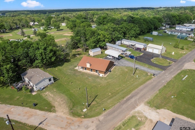 111 Little River Bnd, Quitman, TX 75783 - drone / aerial view with a view of trees