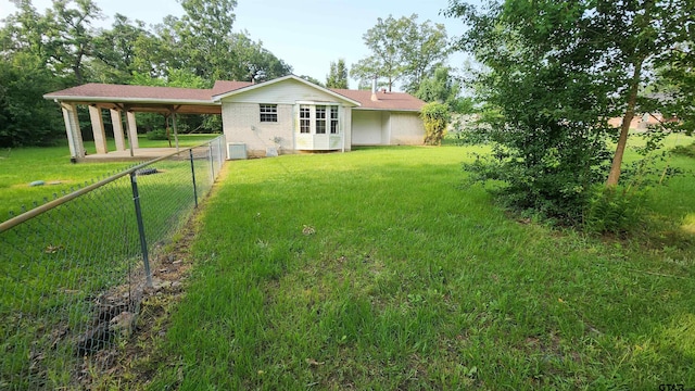 20501 Jak Ln, Chandler, TX 75758 - view of yard featuring a carport