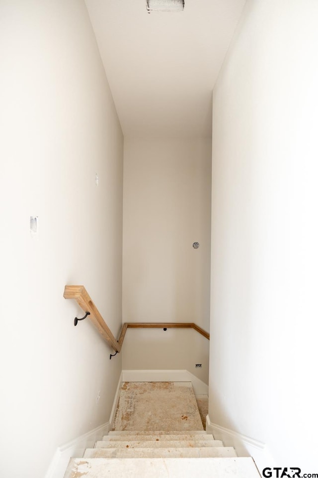 529 Eland Way, Bullard, TX 75757 - stairway with baseboards