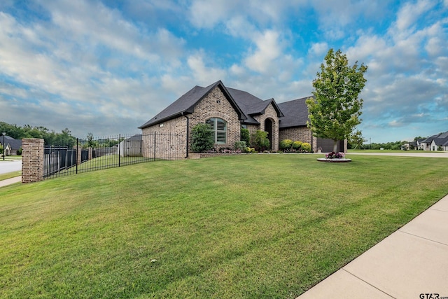 7306 Tule Creek Ln, Tyler, TX 75703 - view of front of house featuring brick siding and a garage