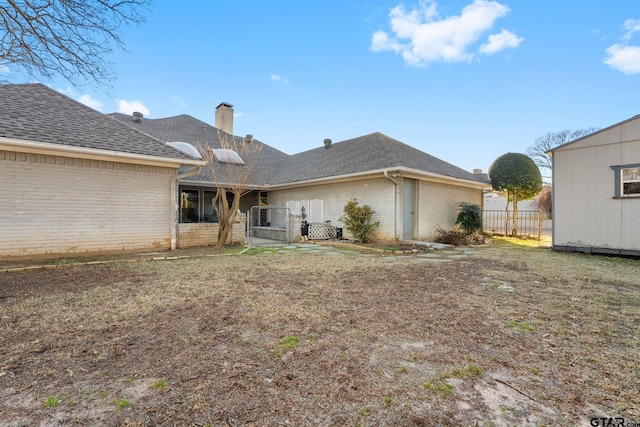 view of rear view of house