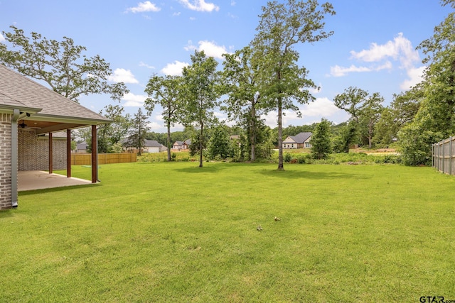 14524 Woodland Creek Dr, Tyler, TX 75706 - view of yard with a patio
