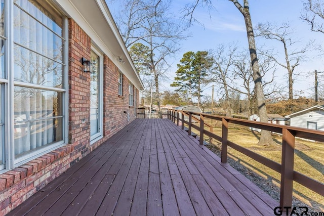 view of deck