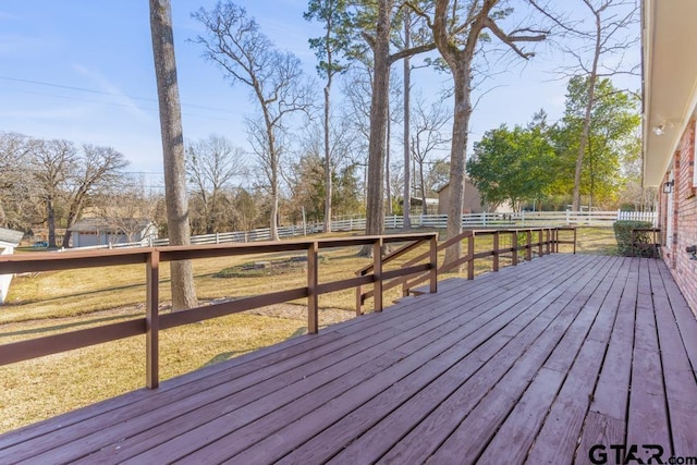 view of deck