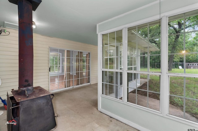 sunroom featuring a healthy amount of sunlight