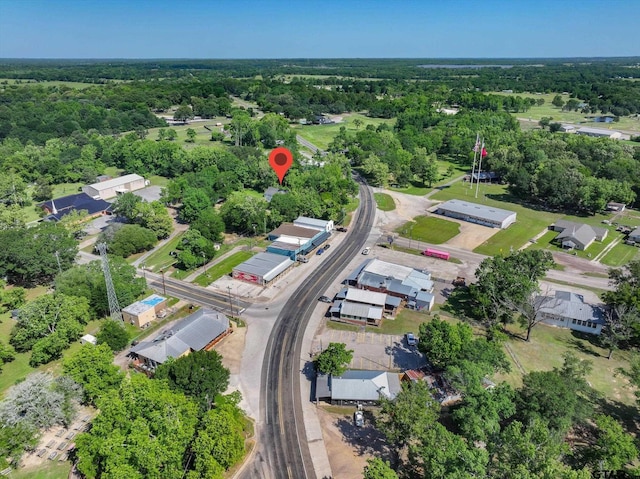1498 Fm 279, Ben Wheeler, TX 75754 - aerial overview of property's location with a heavily wooded area