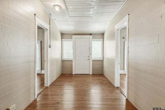 1498 Fm 279, Ben Wheeler, TX 75754 - hall with hardwood / wood-style floors