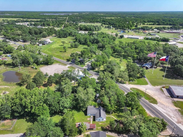 1498 Fm 279, Ben Wheeler, TX 75754 - aerial overview of property's location with a nearby body of water