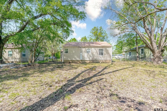 616 Arizona Ave, Wake Village, TX 75501 - rear view of property featuring fence