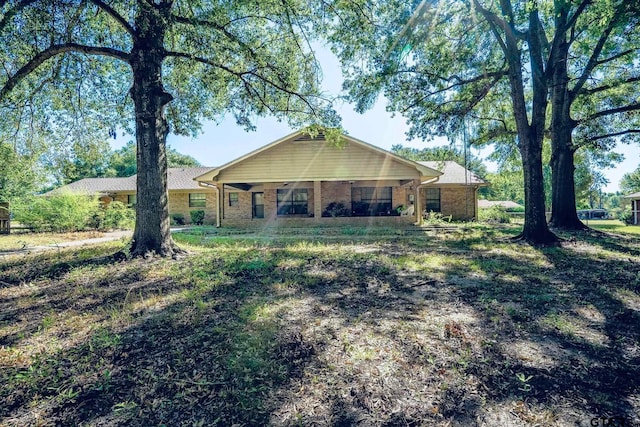 view of back of property