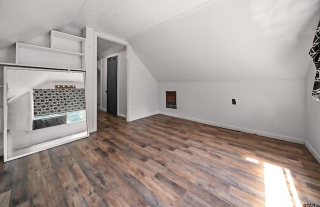 507 Bascom Rd, Whitehouse, TX 75791 - bonus room featuring vaulted ceiling and wood finished floors