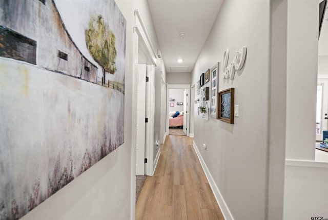 15920 Shepards Gln, Lindale, TX 75771 - hallway featuring wood finished floors and baseboards