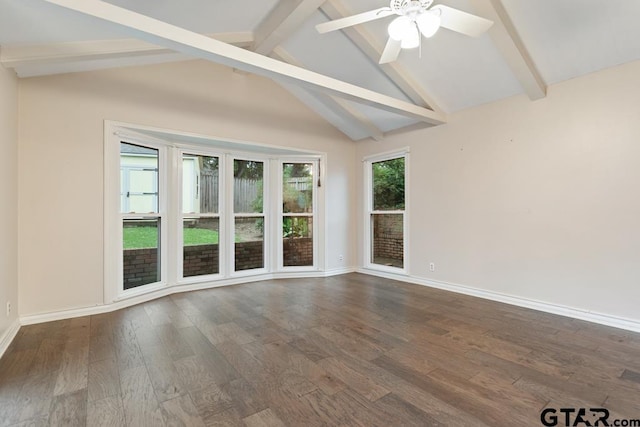 2318 S Chilton Ave, Tyler, TX 75701 - empty room with wood finished floors and a ceiling fan