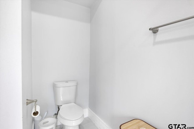 bathroom with toilet