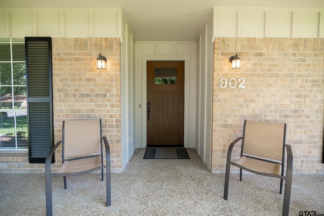 902 Joel Dr, Tyler, TX 75703 - view of exterior entry with brick siding