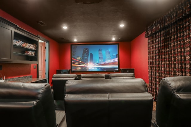 view of home theater