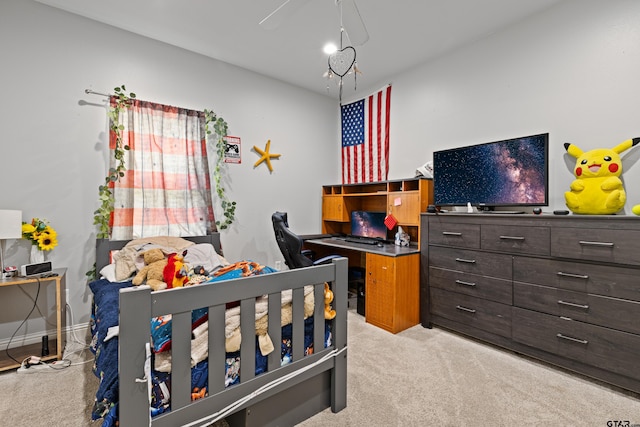5201 Whitaker Cir, Longview, TX 75605 - bedroom featuring light colored carpet