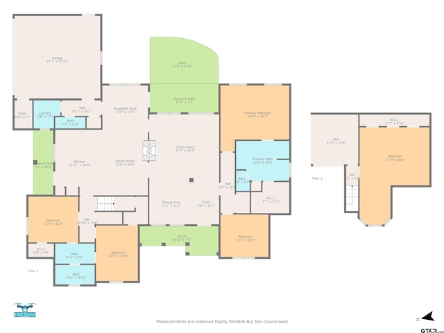 5201 Whitaker Cir, Longview, TX 75605 - view of floor plan / room layout