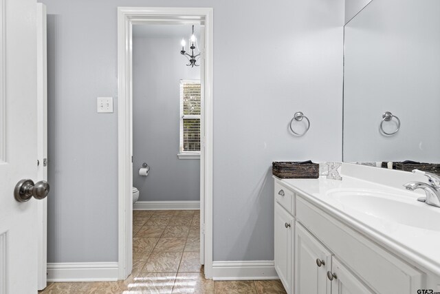 5201 Whitaker Cir, Longview, TX 75605 - bathroom with vanity and toilet