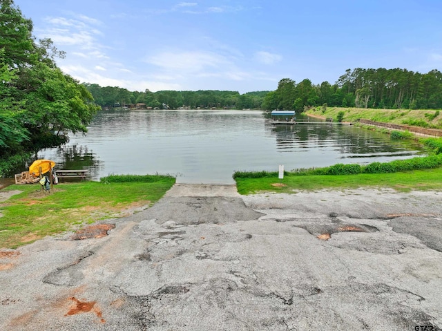 1435 W Hideaway Ln, Hideaway, TX 75771 - water view featuring a heavily wooded area