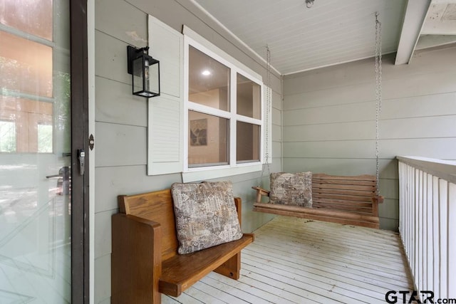 1435 W Hideaway Ln, Hideaway, TX 75771 - balcony with a porch
