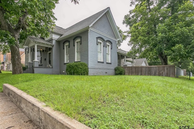 293 S Barron, Rusk, TX 75785 - view of front of property featuring brick siding and a shingled roof