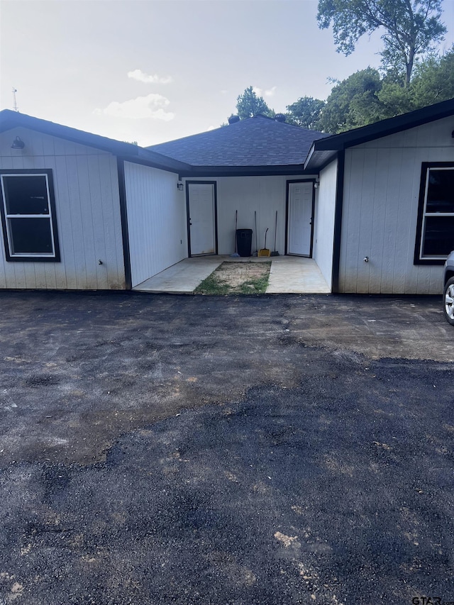 exterior space with a patio area