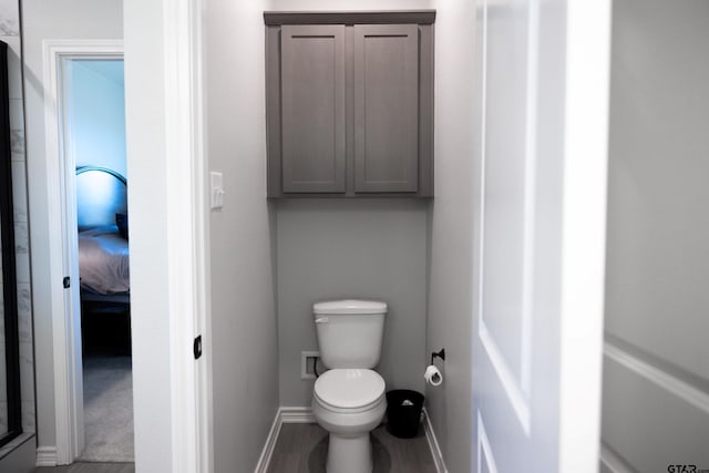 1420 Allison Ln, Lindale, TX 75771 - bathroom with toilet and baseboards