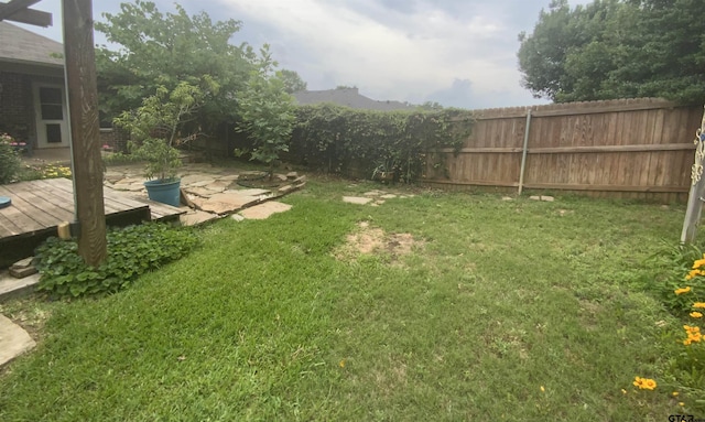 5848 Grace Ave, Tyler, TX 75707 - view of yard featuring a deck