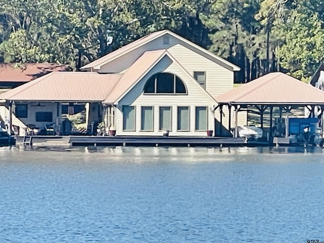 view of rear view of property