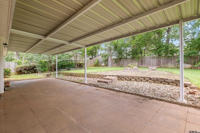3316 S Cameron Ave, Tyler, TX 75701 - fenced backyard with a patio area