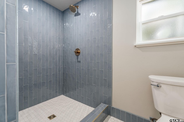 304 Hanks St, Whitehouse, TX 75791 - bathroom with tiled shower and toilet