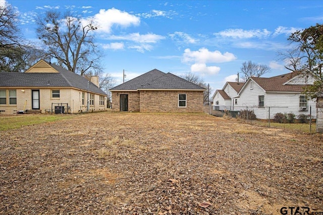 view of rear view of house