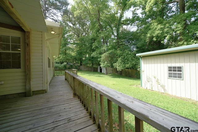 4505 Inverness, Tyler, TX 75703 - view of wooden deck
