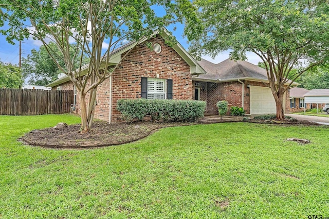 420 Colorado St, Van, TX 75790 - view of front of house with a garage and brick siding