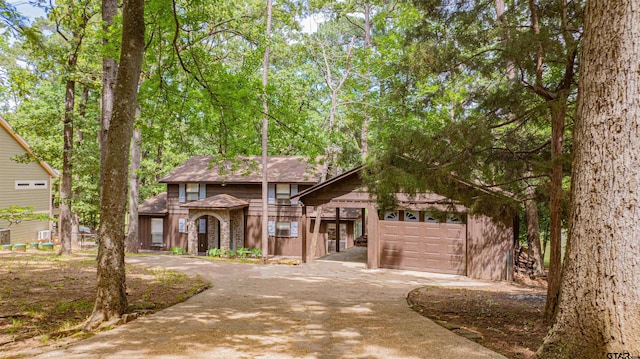 203 King Laurence Ct, Scroggins, TX 75480 - view of front facade with driveway
