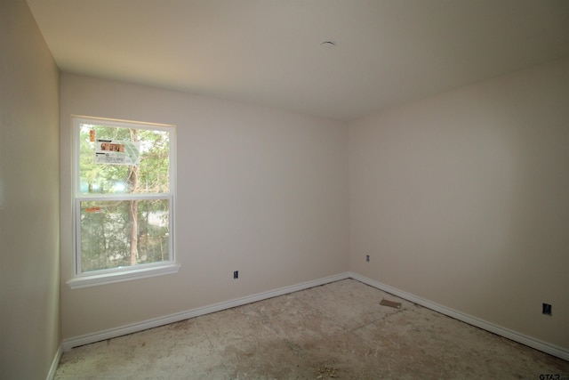 16966 Deer Run Rd, Flint, TX 75762 - spare room featuring baseboards