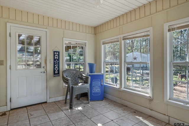 119 Vz County Road 4833, Chandler, TX 75758 - sunroom / solarium with tile patterned floors and baseboards