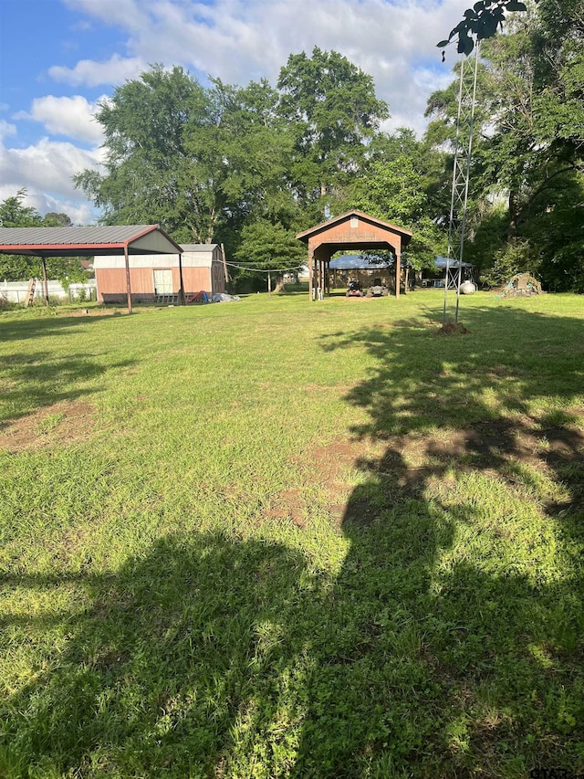 view of yard