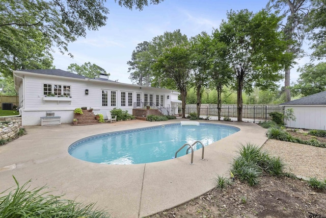 2417 Old Bullard Rd, Tyler, TX 75701 - view of swimming pool with a patio area