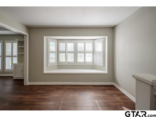 411 Lakeview St, Whitehouse, TX 75791 - spare room with dark wood finished floors