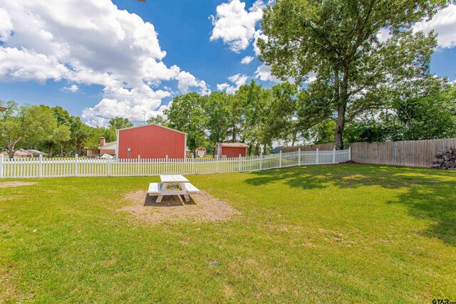 8811 Pheasant Dr, Chandler, TX 75758 - view of yard