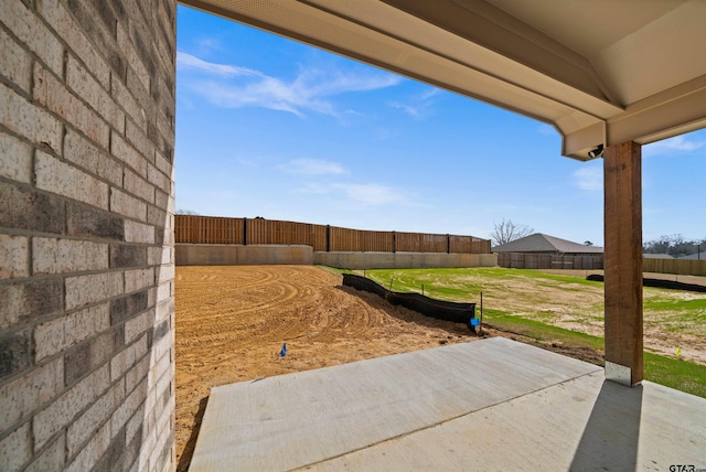 16221 Crossing Cir, Lindale, TX 75771 - fenced backyard featuring a patio