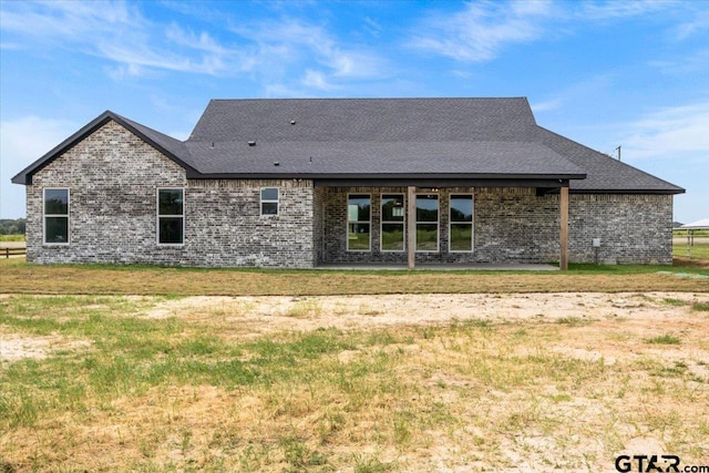 view of back of house