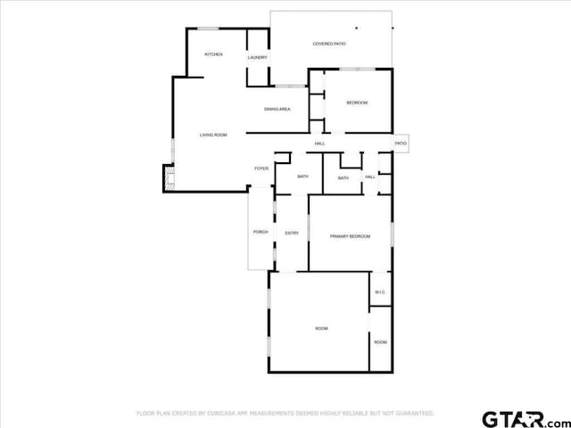 12595 Oneall St, Tyler, TX 75704 - view of home floor plan
